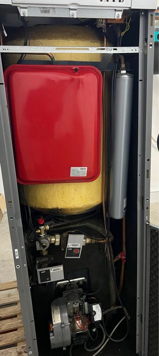 Caldera gasóleo calefacción y agua caliente