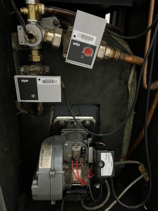 Caldera gasóleo calefacción y agua caliente