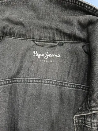 Cazadora vaquera Pepe Jeans perlas T. L