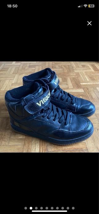 Zapatillas Vision Street Wear Negras Talla 42
