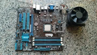 Scheda Madre Asus P8B75M con CPU i3