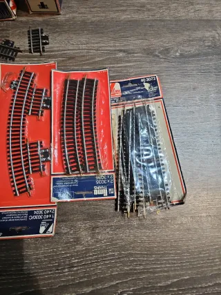 Conjunto Vías H0 Lima