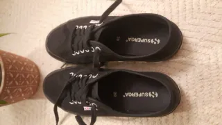 Zapatillas Superga Mujer Negras