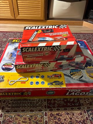 Scalextric 1000 Lagos Circuito Coches