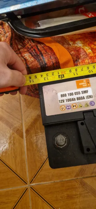 Batería Coche 12V 100Ah 860A SMF