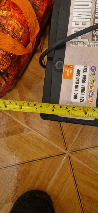 Batería Coche 12V 100Ah 860A SMF