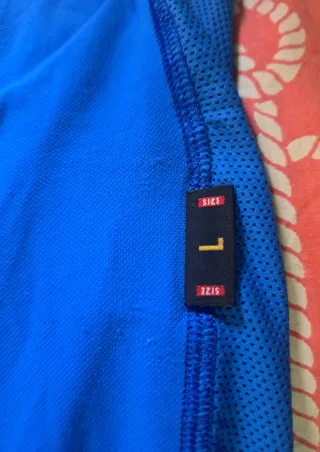 Maglia Calcio Italia Kappa Uomo Blu