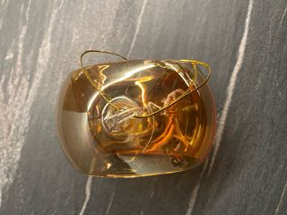 10 Sfere Vetro Decorative Trasparente