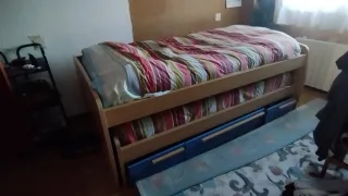 Cama nido (2camas) con cajones