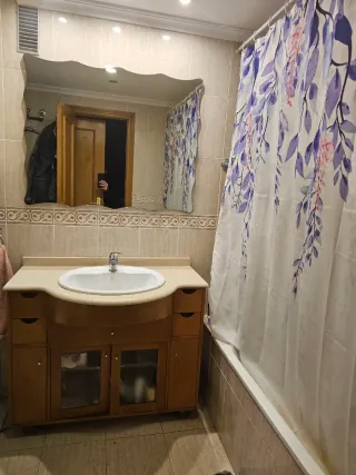 Mueble baño de 100cm de ancho con espejo