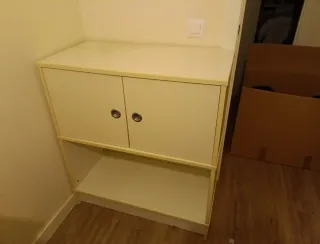 Aparador Ikea Beige/Blanco