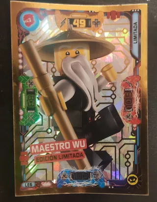 Carta Lego Ninjago Maestro Wu LE6