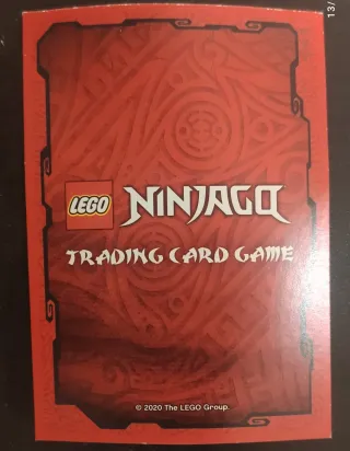 Carta Lego Ninjago Maestro Wu LE6
