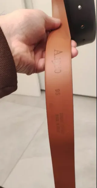 2 Cinture in pelle uomo