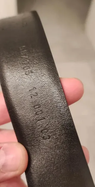 2 Cinture in pelle uomo