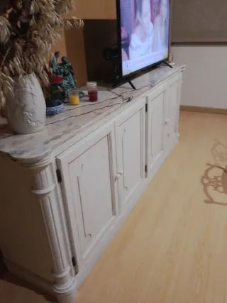 Aparador cerezo decapado Mármol