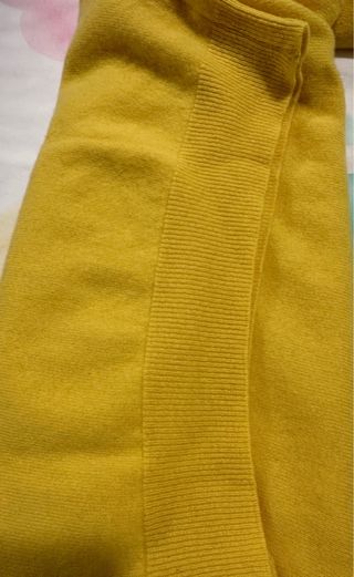 Jersey Benetton Lana Manga Larga Amarillo