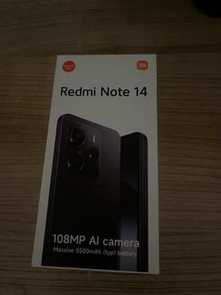 Xiaomi Redmi Note 14 Negro 256gb