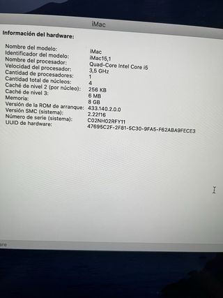 iMac Retina 5K 27 Plata