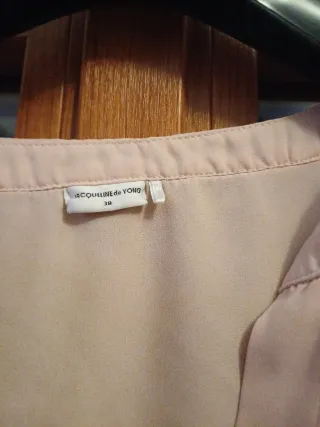 Maglia rosa trasparente