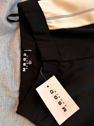 MSG D SPORTS Pantalones Negros Talla XS