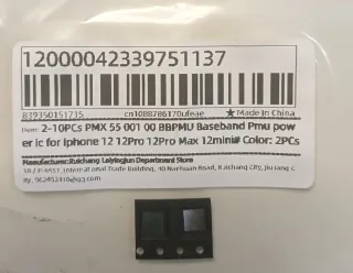 BBPMU Baseband PMU IC per iPhone 12/12 Pro/12 Pro Max