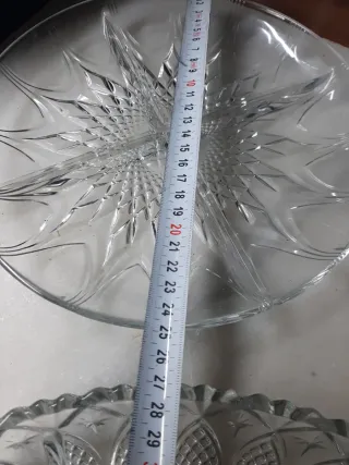 Bandejas cristal aperitivos