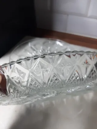 Bandejas cristal aperitivos