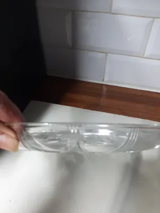 Bandejas cristal aperitivos