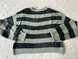 Jersey Pull&Bear – Talla S – efecto pelo, rayas ve