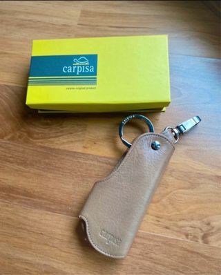Portachiavi Carpisa pelle tortora