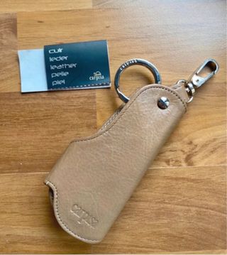 Portachiavi Carpisa pelle tortora