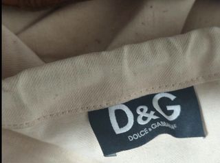 Borsa vintage Dolce & Gabbana pelle marrone