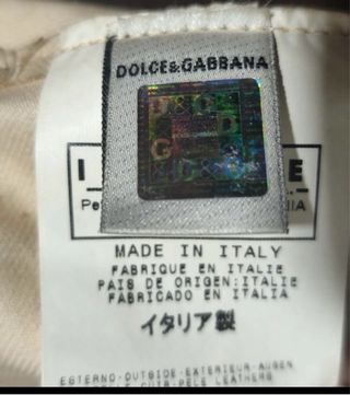 Borsa vintage Dolce & Gabbana pelle marrone