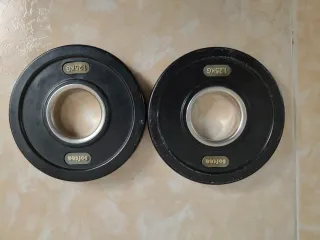 2 Discos Olímpicos 1.25kg