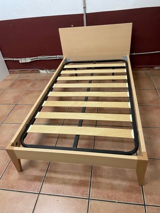 Cabecero y Somier de láminas