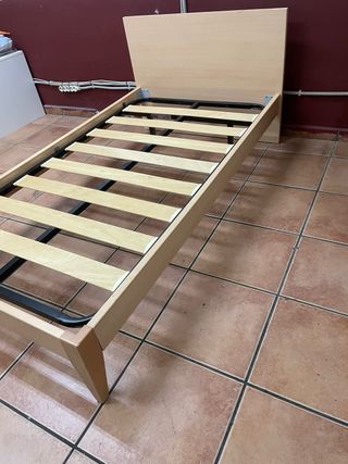 Cabecero y Somier de láminas