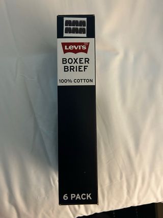 Pack 6 calzoncillos Levi's talla M