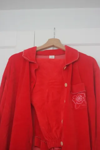 Pijama rojo