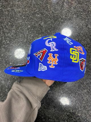 Cappello New Era MLB Patchwork Blu 7 1/8