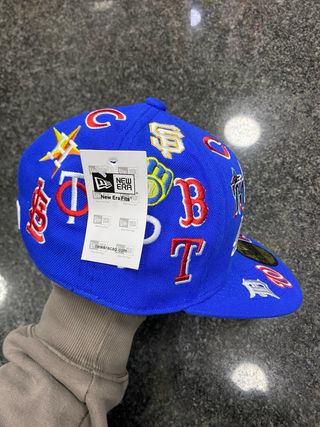 Cappello New Era MLB Patchwork Blu 7 1/8