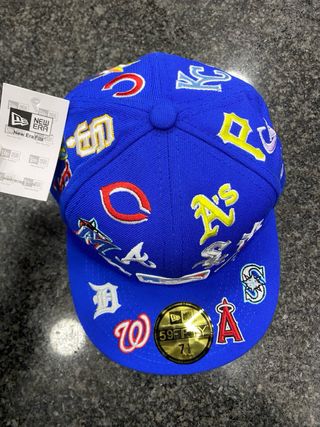 Cappello New Era MLB Patchwork Blu 7 1/8