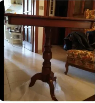 Tavolino da gioco metà '800 restaurato