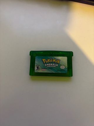 Pokémon Esmeralda GBA Completo CIB
