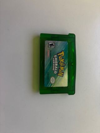 Pokémon Esmeralda GBA Completo CIB