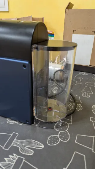 Cafetera Nespresso Pixie Azul y Negro