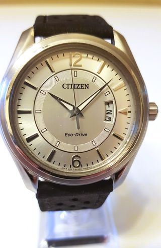 Orologio Citizen Eco-drive in acciaio con datario