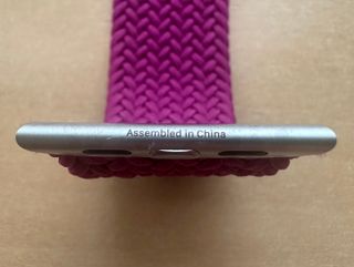 Apple Watch 46mm. Magenta Braided Solo Loop 6