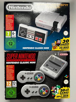Nintendo Classic Mini ( system , supernintendo)