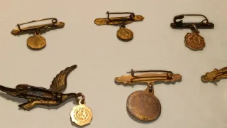 Lote 6 Insignias Religiosas Recuerdo Imperdibles